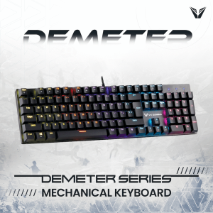 VX Demeter Series Mechanical Keyboard with Full RGB Lighting