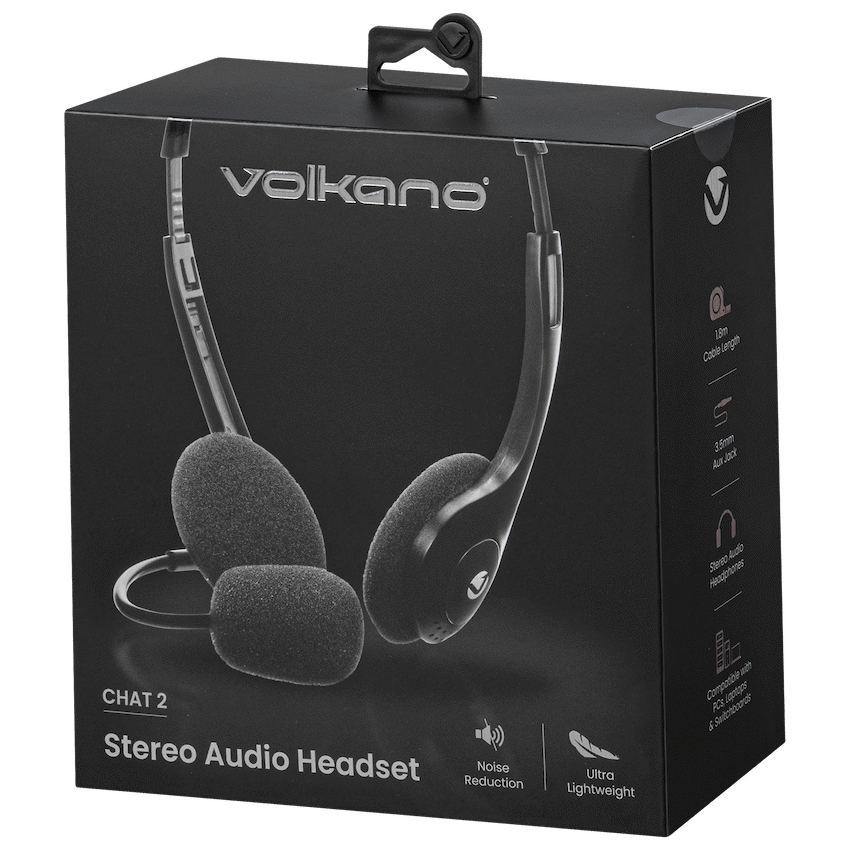 Volkano Chat 2 Stereo Headset with Boom Microphone - Image 6