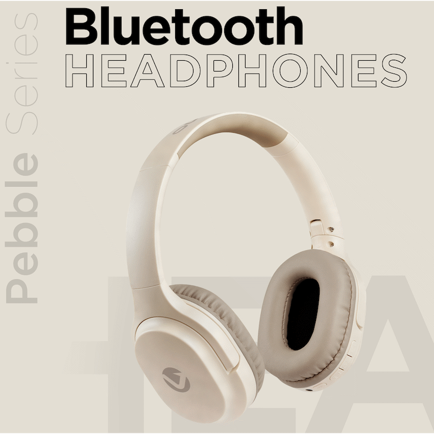 Volkano Pebble Series Bluetooth Headphones - Khaki - Image 18