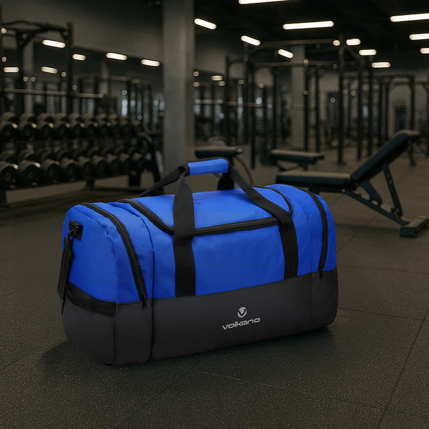 Volkano Rhodes 70l Duffle - Blue - Image 9