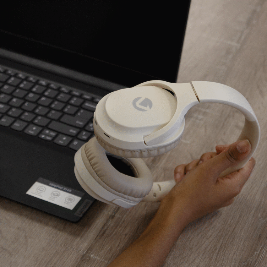 Volkano Pebble Series Bluetooth Headphones - Khaki - Image 8