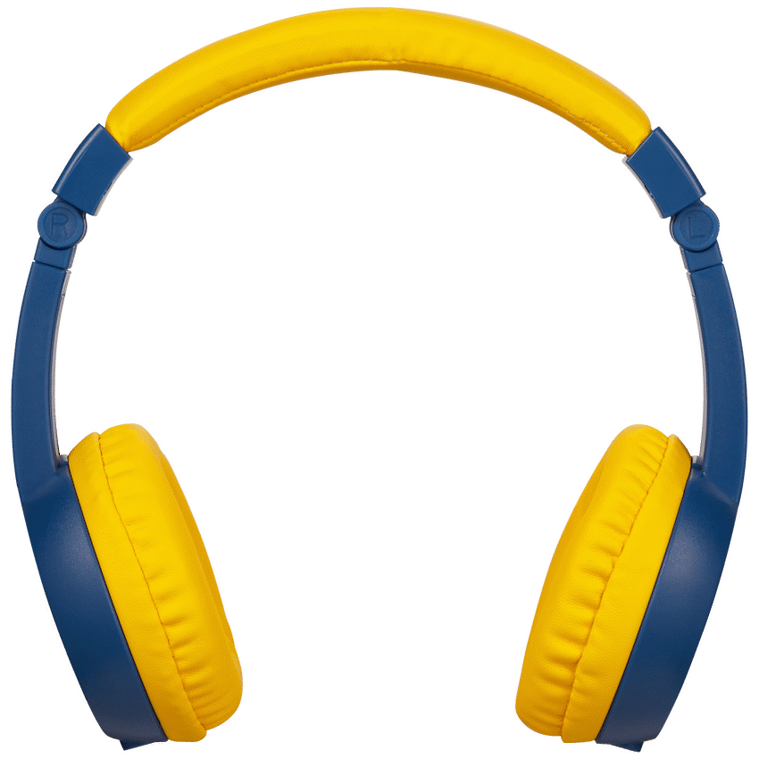 Volkano Sidekick Series Wired Kiddies Headphones with Share Port - Yellow/Blue - Image 42