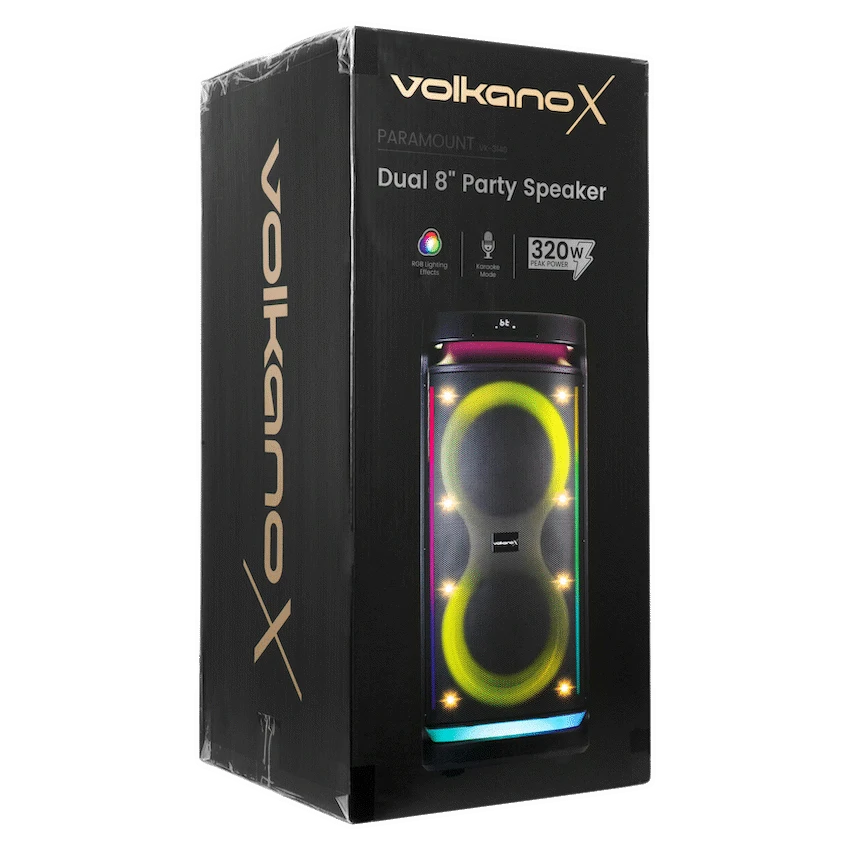 VolkanoX Paramount Series 8" Bluetooth Party Speaker - 80w - Image 17
