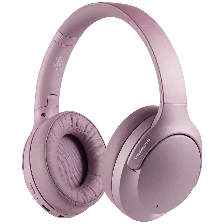 Volkano Odyssey ANC Bluetooth Wireless Headphone - Rose Gold - Image 7