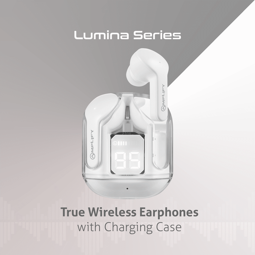 Amplify Lumina Series TWS Earphones - White - Image 12