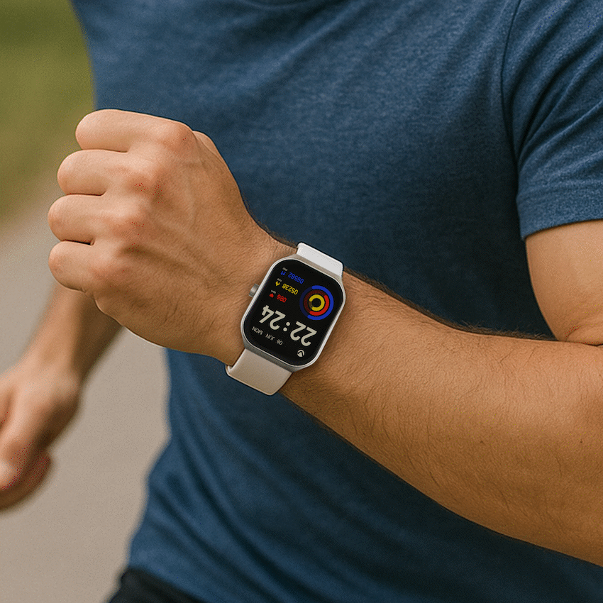 Volkano Spirit Series Smart Watch - Starlight Silver - Image 8