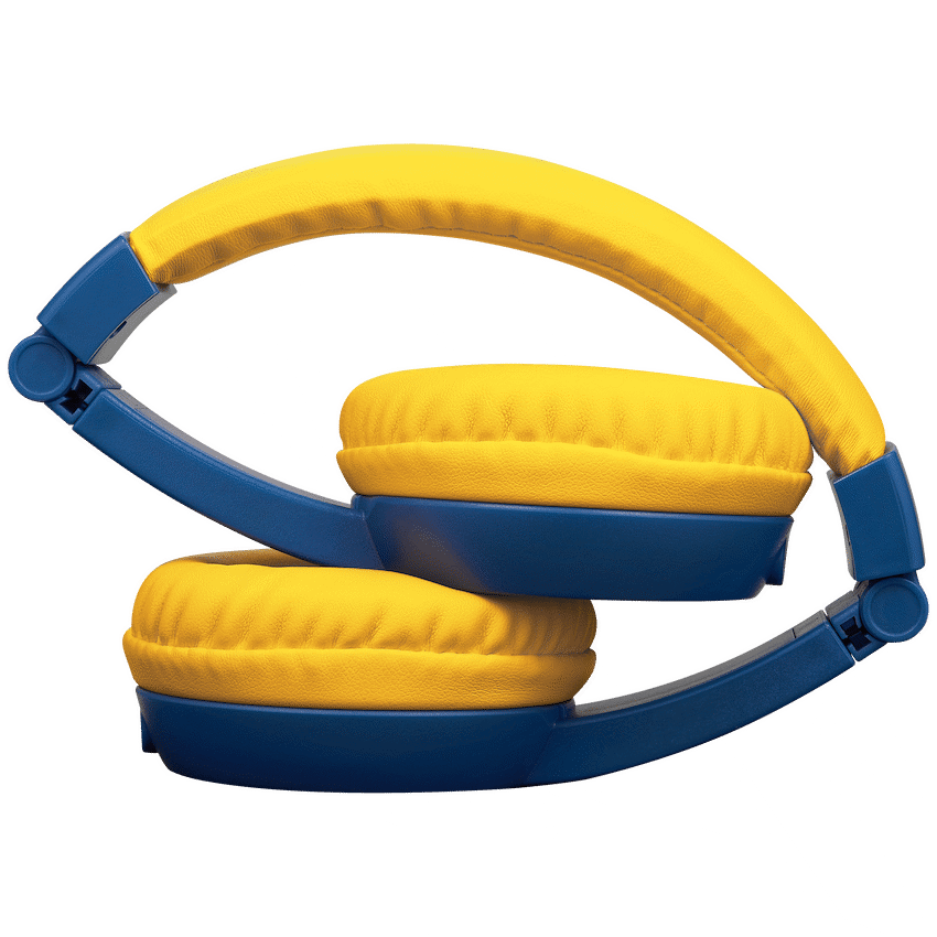Volkano Sidekick Series Wired Kiddies Headphones with Share Port - Yellow/Blue - Image 15