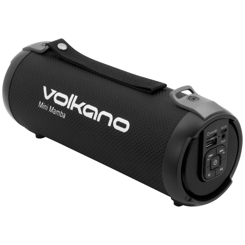 Volkano Mini Mamba Series Bluetooth Speaker - Black - Image 2