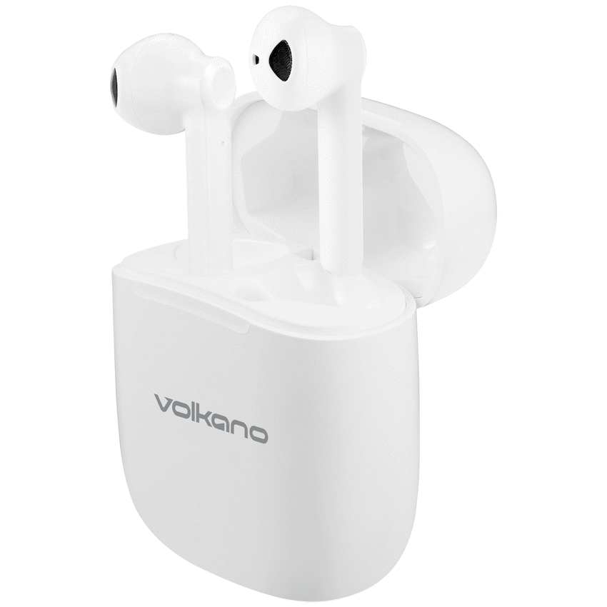 Volkano Buds X 2.0 Series True Wireless Earphones - White - Image 6