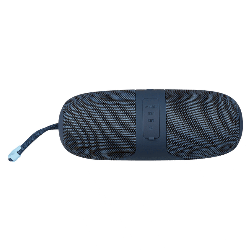 Volkano Flow Series Portable Bluetooth Speaker - Blue with Blue Buttons - Image 11