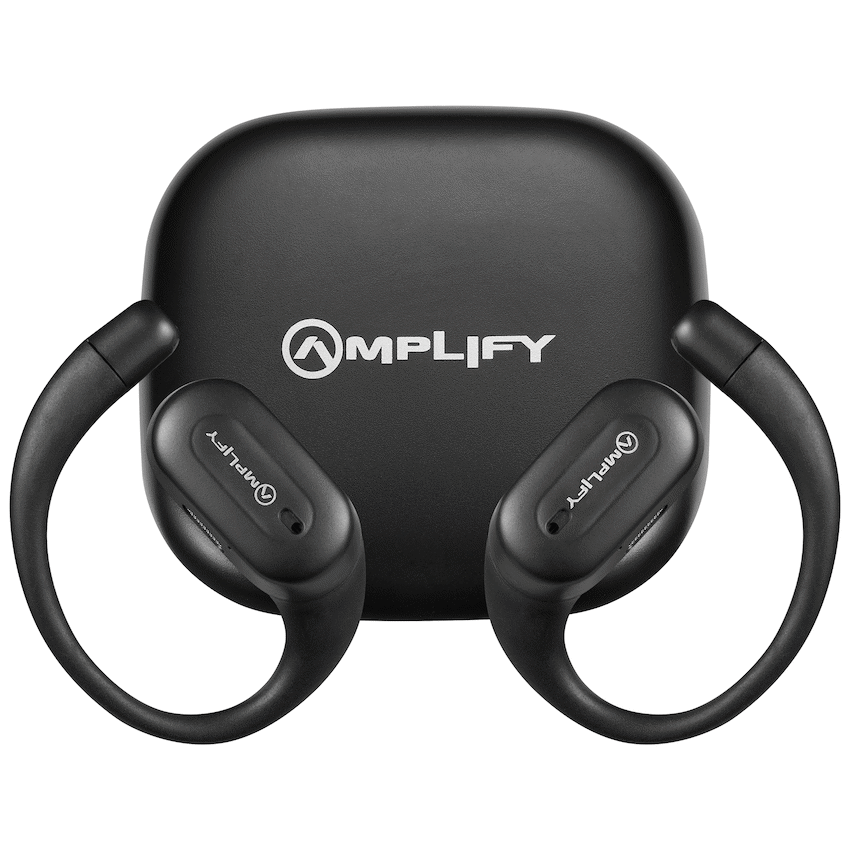 Amplify Move Series Air Conduction TWS Earphones - Black - Image 3