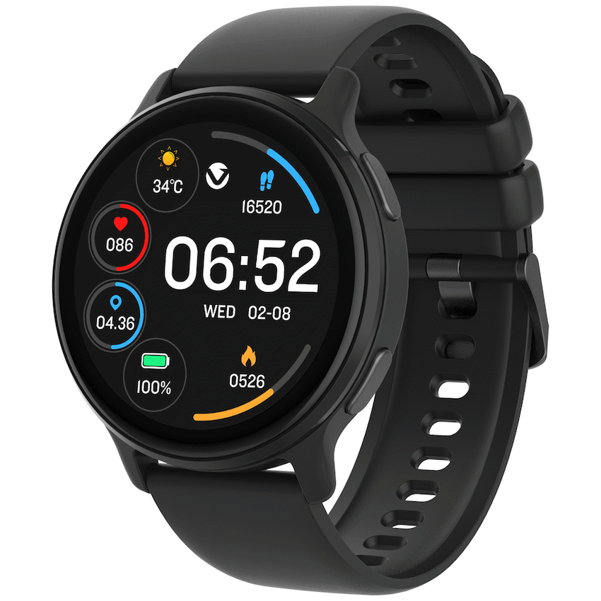 Volkano Stellar Series GPS Watch - Black - Image 2