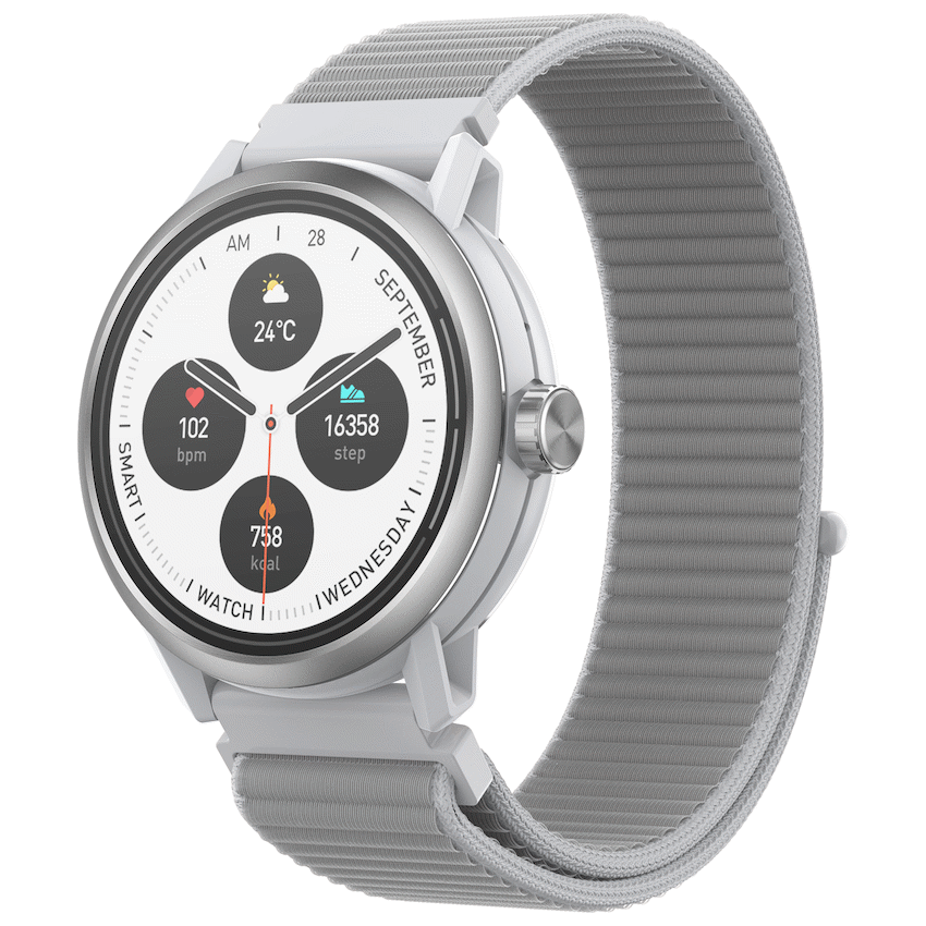Volkano Tide Series Waterproof Smart Watch - Silver - Image 3