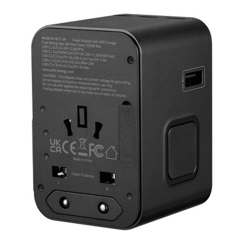 Volkano Jetsetter series 45W PD Travel Adaptor - Image 4