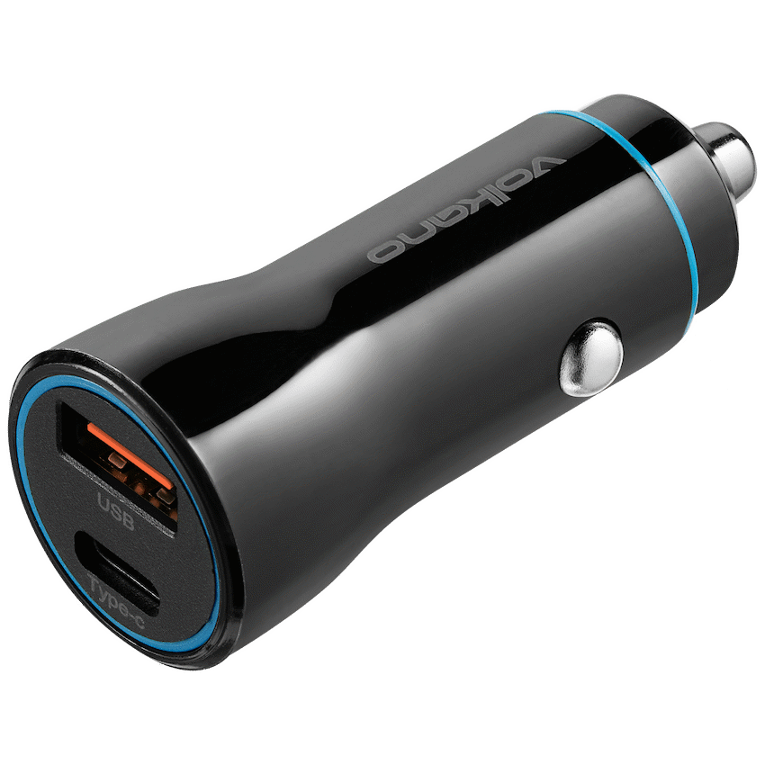 Volkano Cruise Series Car Charger with P.D. and USB Q.C. - Image 3