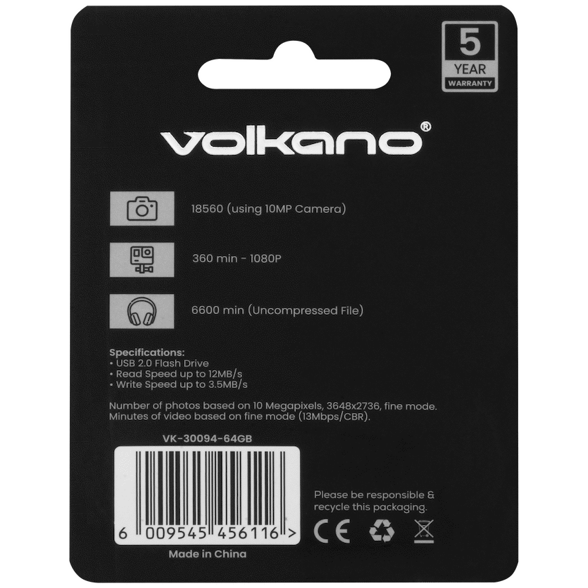 Volkano USB 2.0 Flash drive 64GB - Image 2