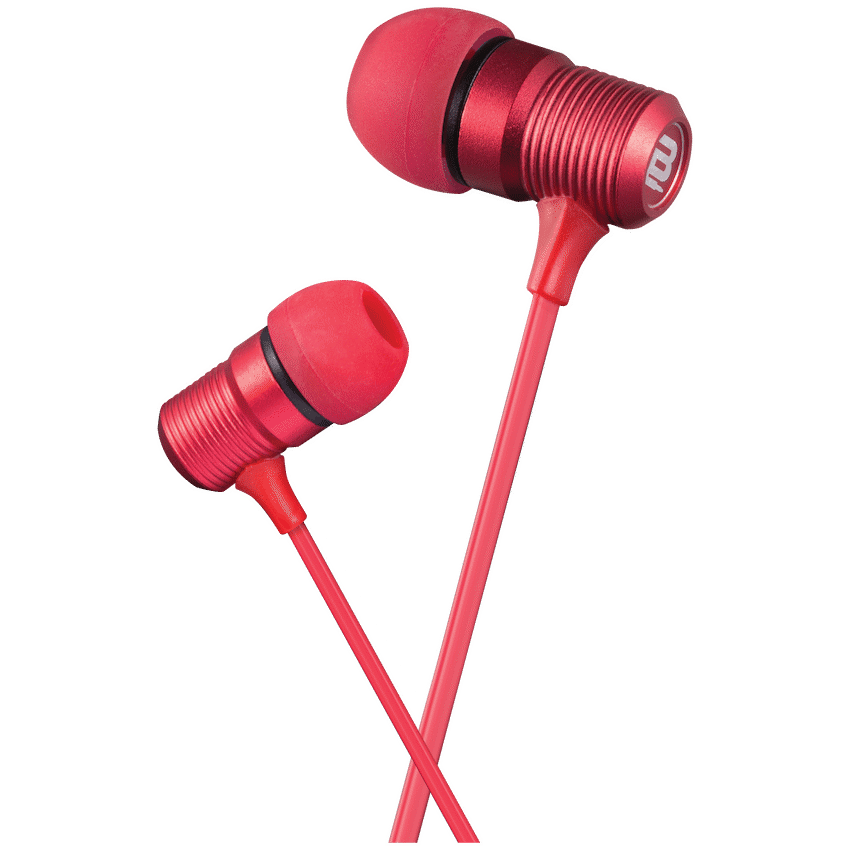 Bounce Beat Series Earphones - Red - Image 2