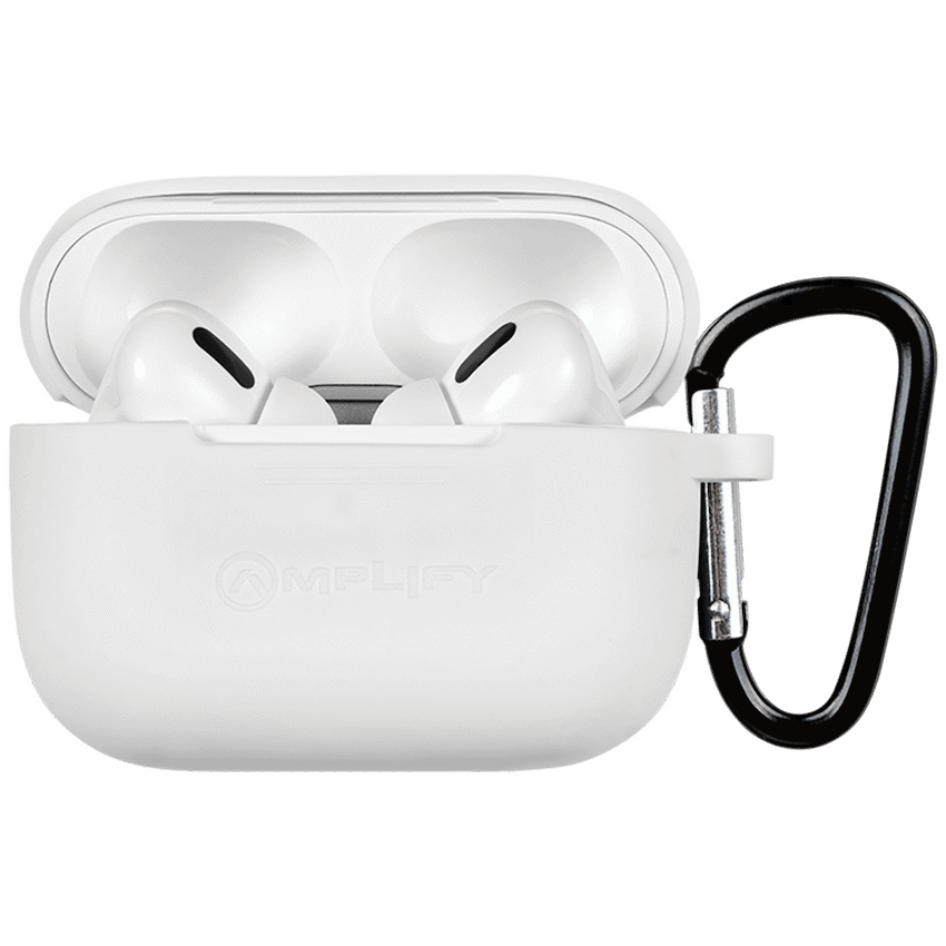 Amplify Note X Series TWS Earphones - White Case + White Cover - Image 3