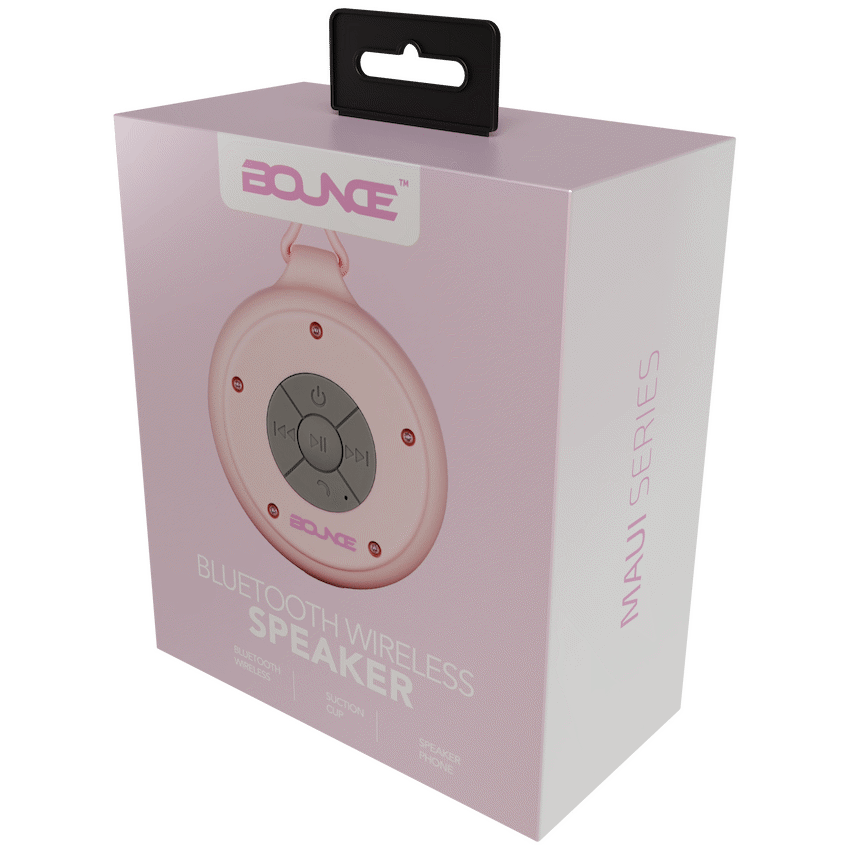 Bounce Maui Series Portable Bluetooth Speaker - Pink - Image 3