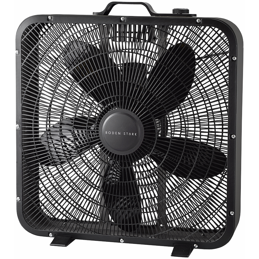 Boden Stark 50cm Box Fan - Black - Image 14