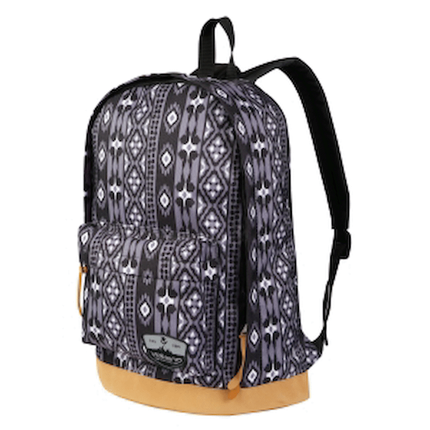 Volkano Suede Series Backpack - Ethnic - Dark Grey - Image 2