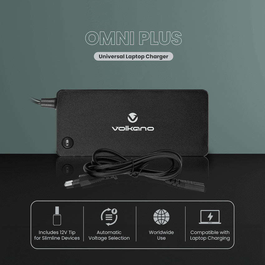 Volkano Omni Plus Universal 70W laptop charger with 12V out - Image 4