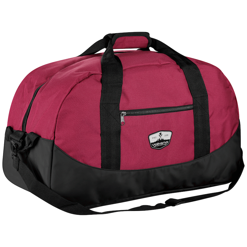 Volkano Notties Weekender Duffle 50l - Red/Black - Image 3