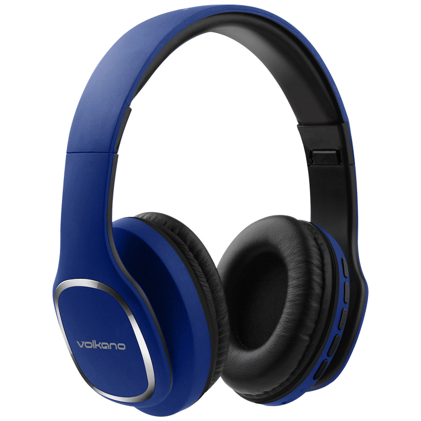 Volkano Phonic Series Bluetooth Full Size Headphones - Blue - Image 3