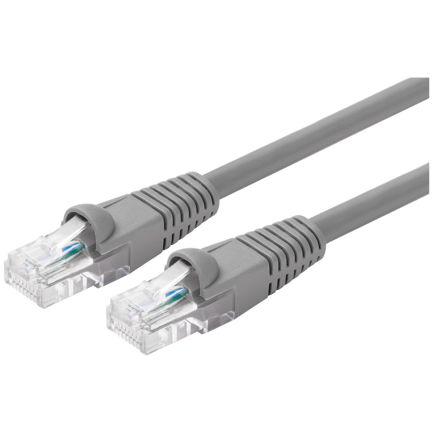 Volkano Network Series RJ-45 Network Cable, CAT5, 5m - Grey - Image 3