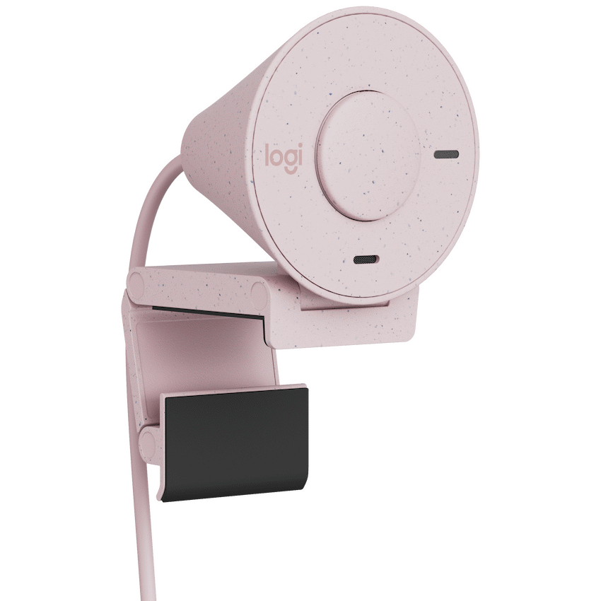 Logitech(R) Brio 300 Full HD Webcam - Rose - Image 3