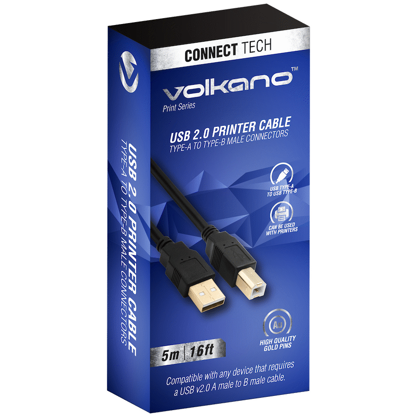 Volkano Print Series USB Printer Cable 5m - Image 5