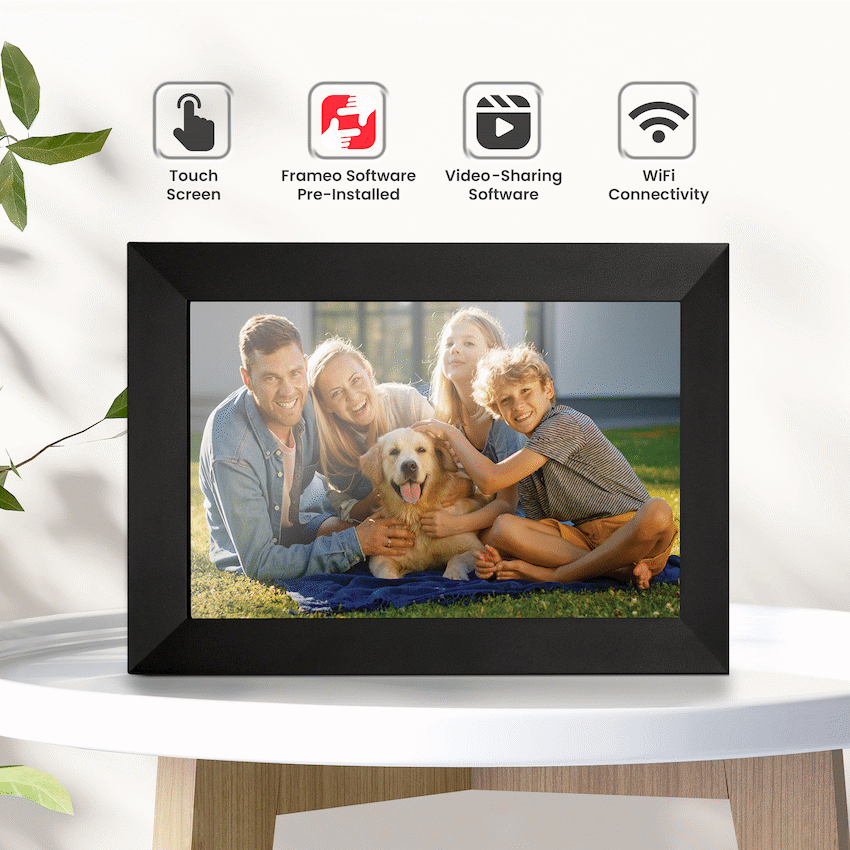 Volkano Scene Series 10.1" Smart Photo Frame with Built-In Frameo Software - Image 4