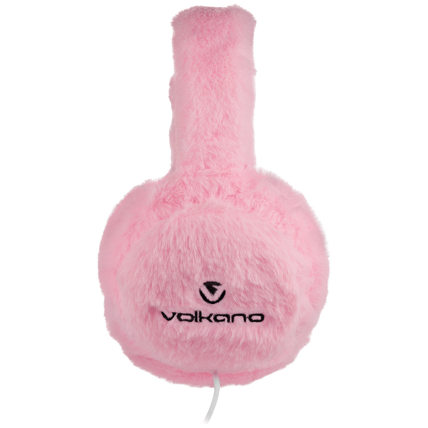 Volkano Kids Llama Series Wired Headphones with Case - Pink - Image 5