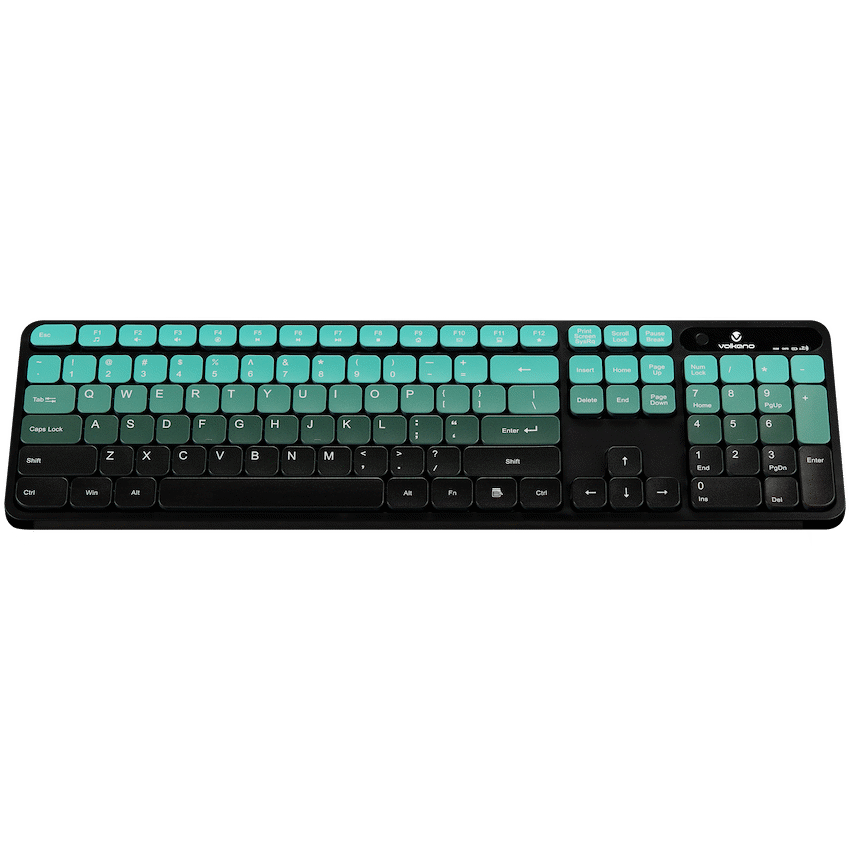 Volkano Prism Series Bluetooth Wireless Keyboard and Mouse - Teal - Image 13