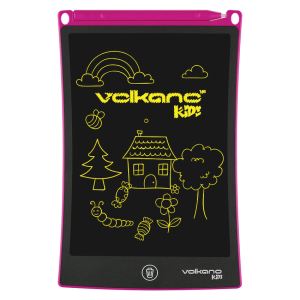 Volkano Kids Doodle Series 8.5" Writing and Drawing Board - Pink