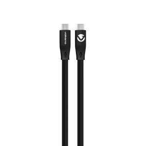 Volkano Slim Series Type-C to Type-C Cable - Black (1.2m)