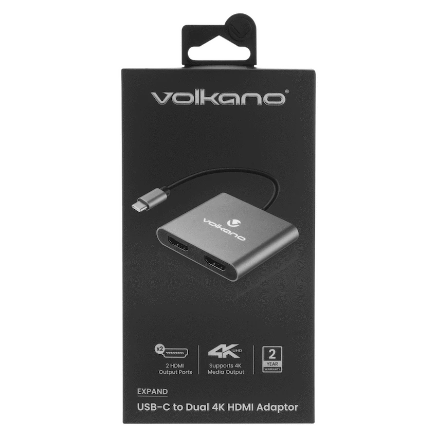 Volkano Expand Series USB-C to Dual 4K HDMI Adaptor - Image 8