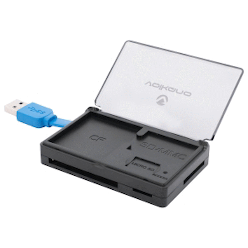 Volkano Reader Series USB 3.0 Card Reader - Black - Image 9