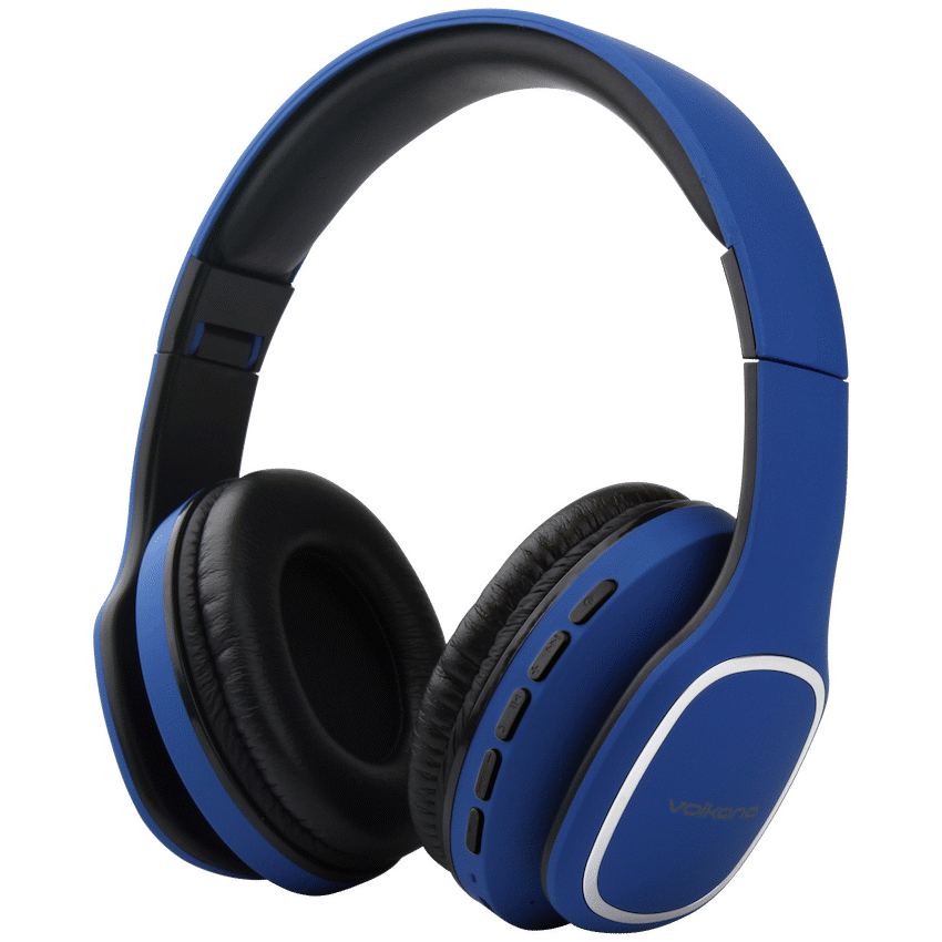 Volkano Phonic Series Bluetooth Full Size Headphones - Blue - Image 5