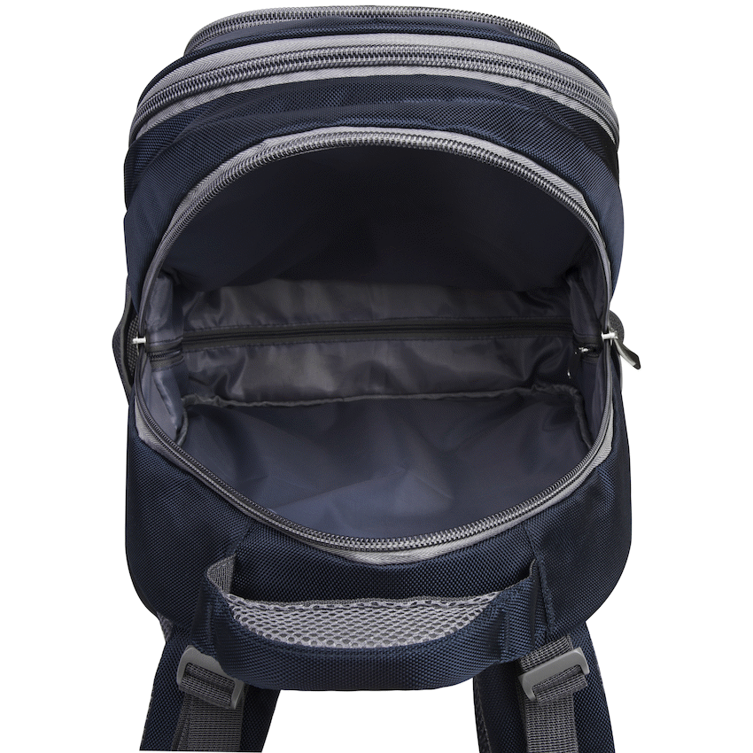 Volkano Orthopaedic Backpack 36l - Navy/Grey - Image 3
