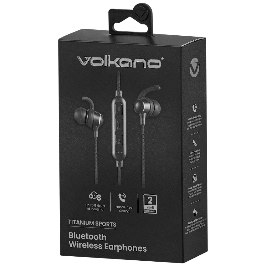 Volkano Titanium Sports Series Bluetooth Earphones - Image 3