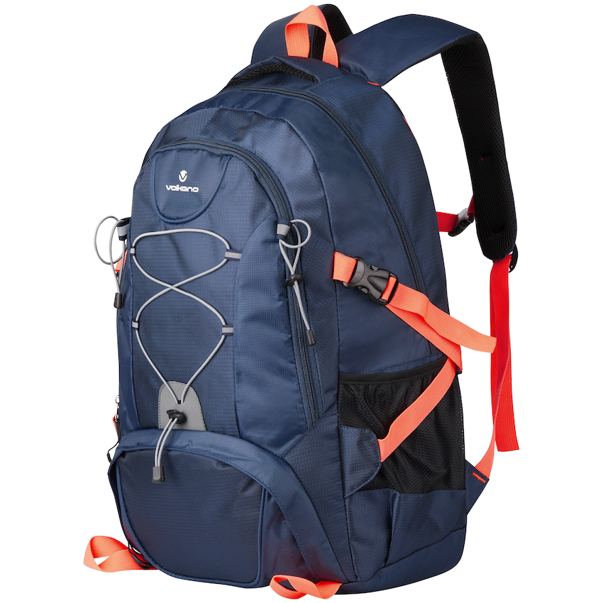 Volkano Clarence Day Pack 40L Navy/Choral - Image 3