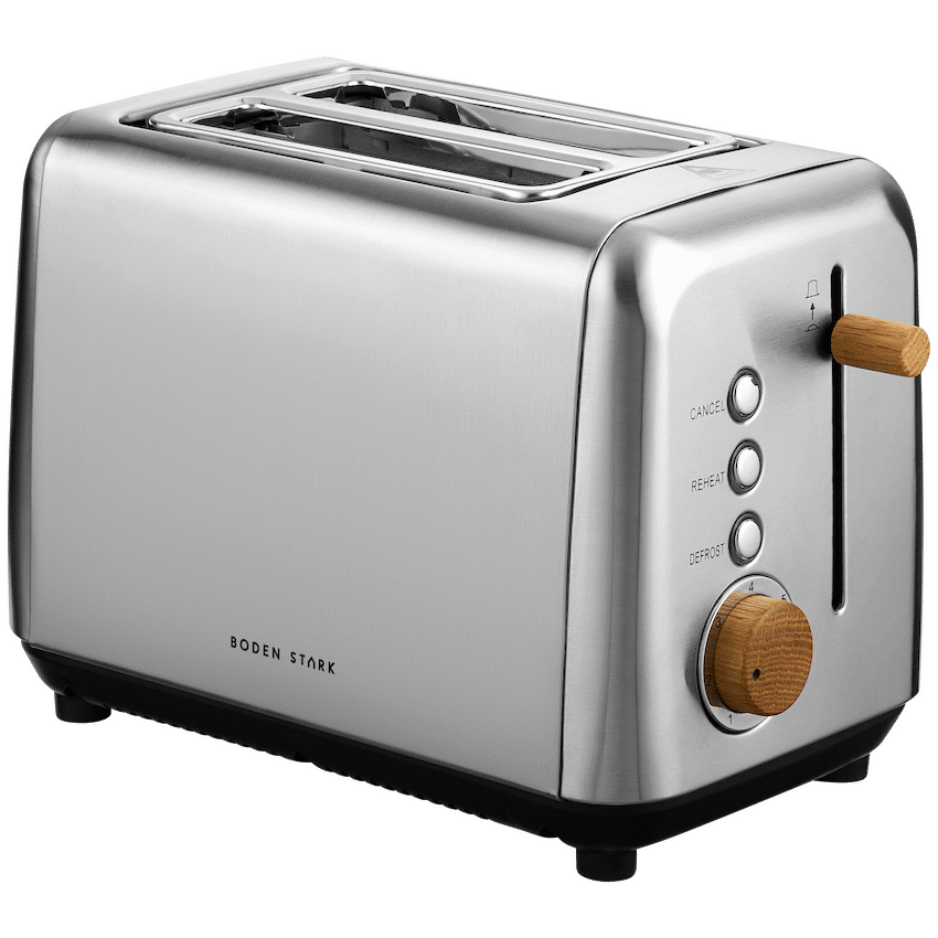 Boden Stark Anson Collection 2-Slice Stainless Steel Toaster - Image 5