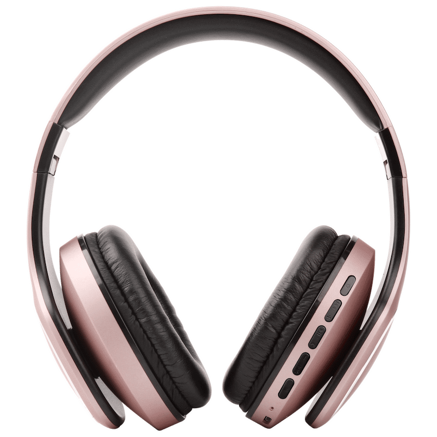 Volkano Phonic Series Bluetooth Full-Size Headphones - Rose Gold - Image 6