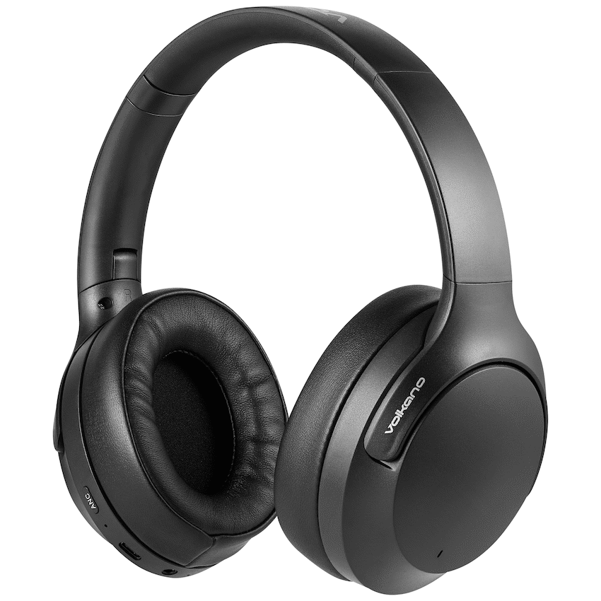 Volkano Odyssey ANC Bluetooth Wireless Headphone - Black - Image 7