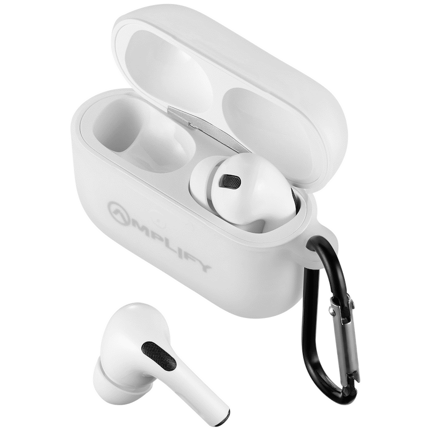 Amplify Note X Series TWS Earphones - White Case + White Cover - Image 9