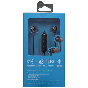 Amplify Blues 2.0 Bluetooth Earphones - Solid Black