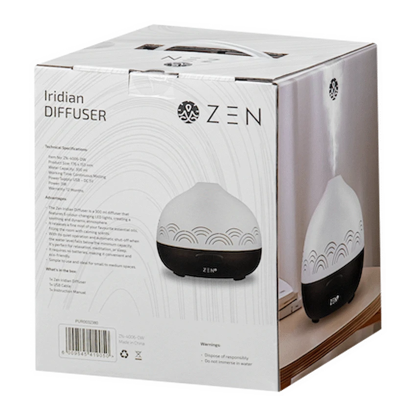 Zen Iridian Diffuser - Dark Wood - Image 6