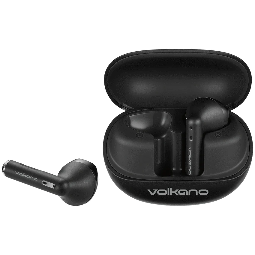 Volkano Buds X3 TWS Earphones with ENC - Black - Image 7