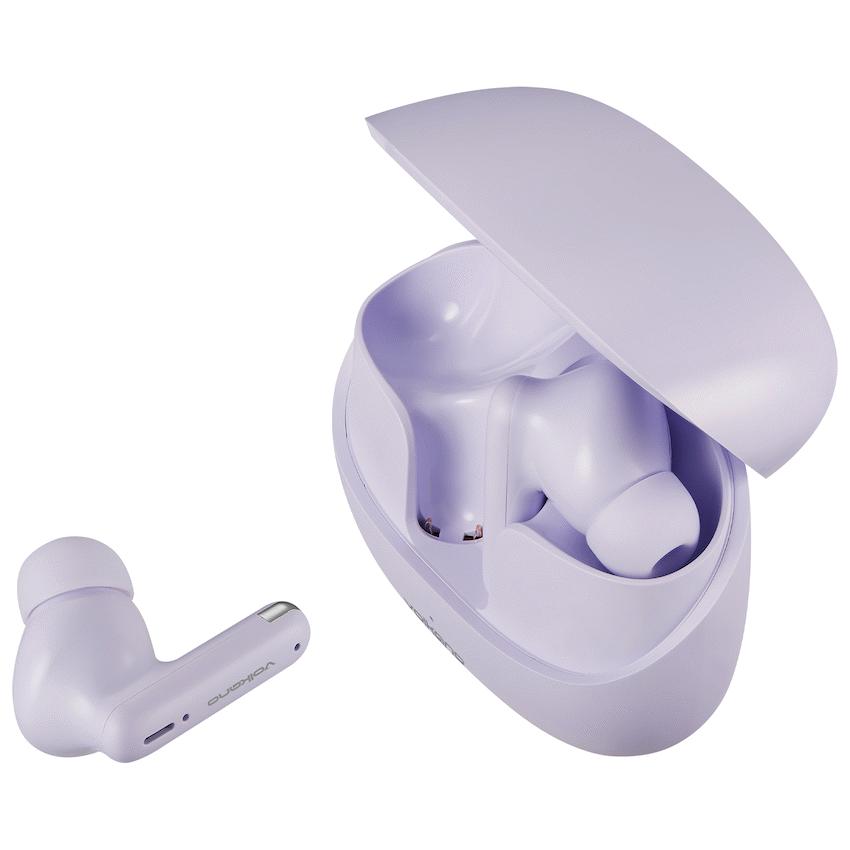 Volkano Jupiter Series TWS Earphones - Pastel Purple - Image 5